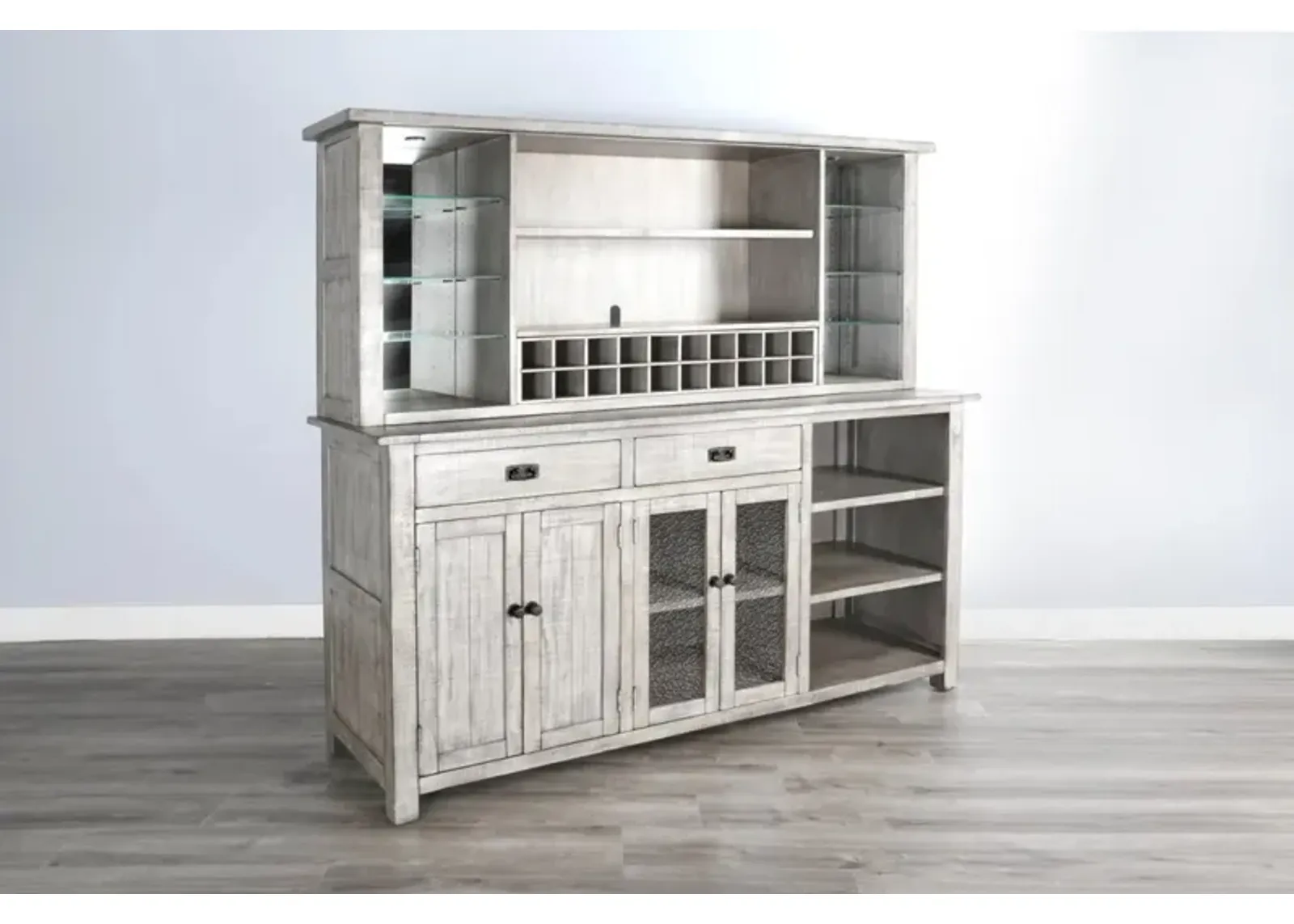 Sunny Designs Alpine Grey Buffet & Hutch