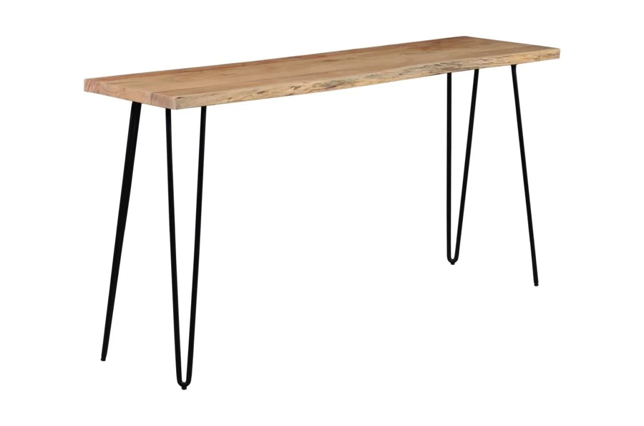 NATURE'S EDGE SOFA COUNTER DINING TABLE NATURAL