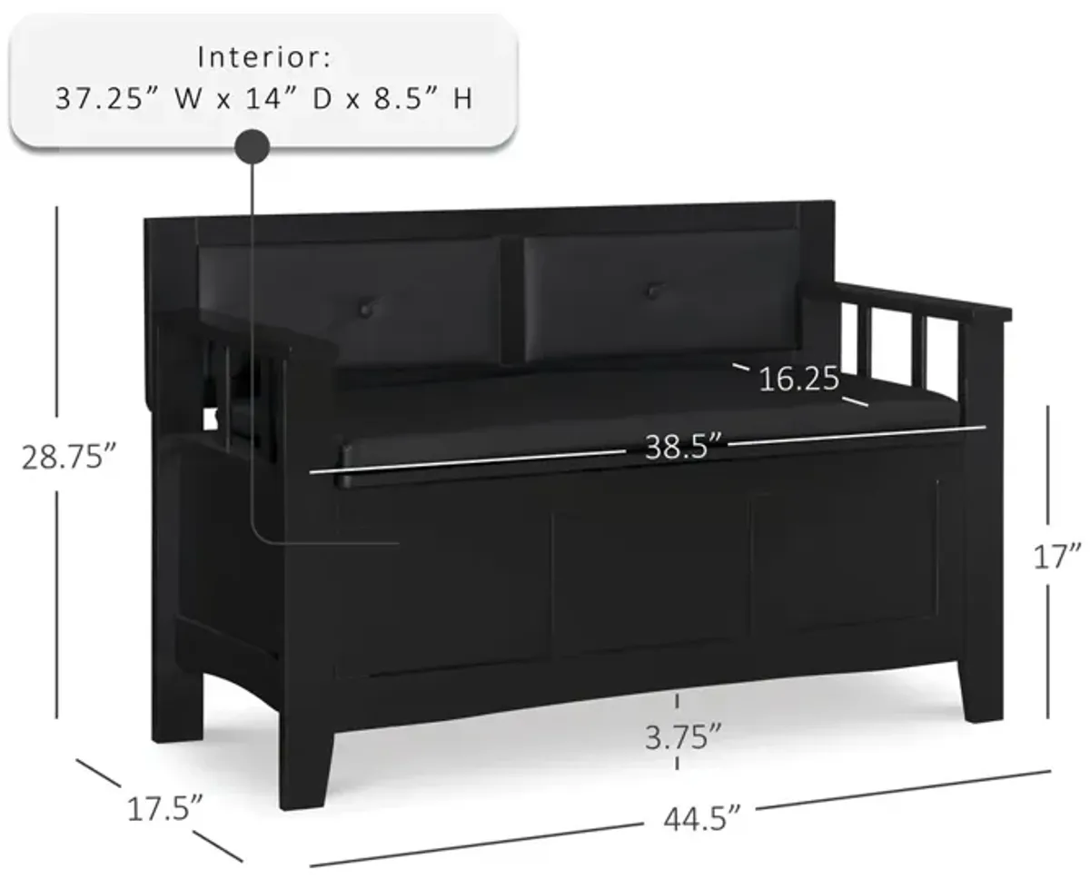 Linon Carlton Padded Bench