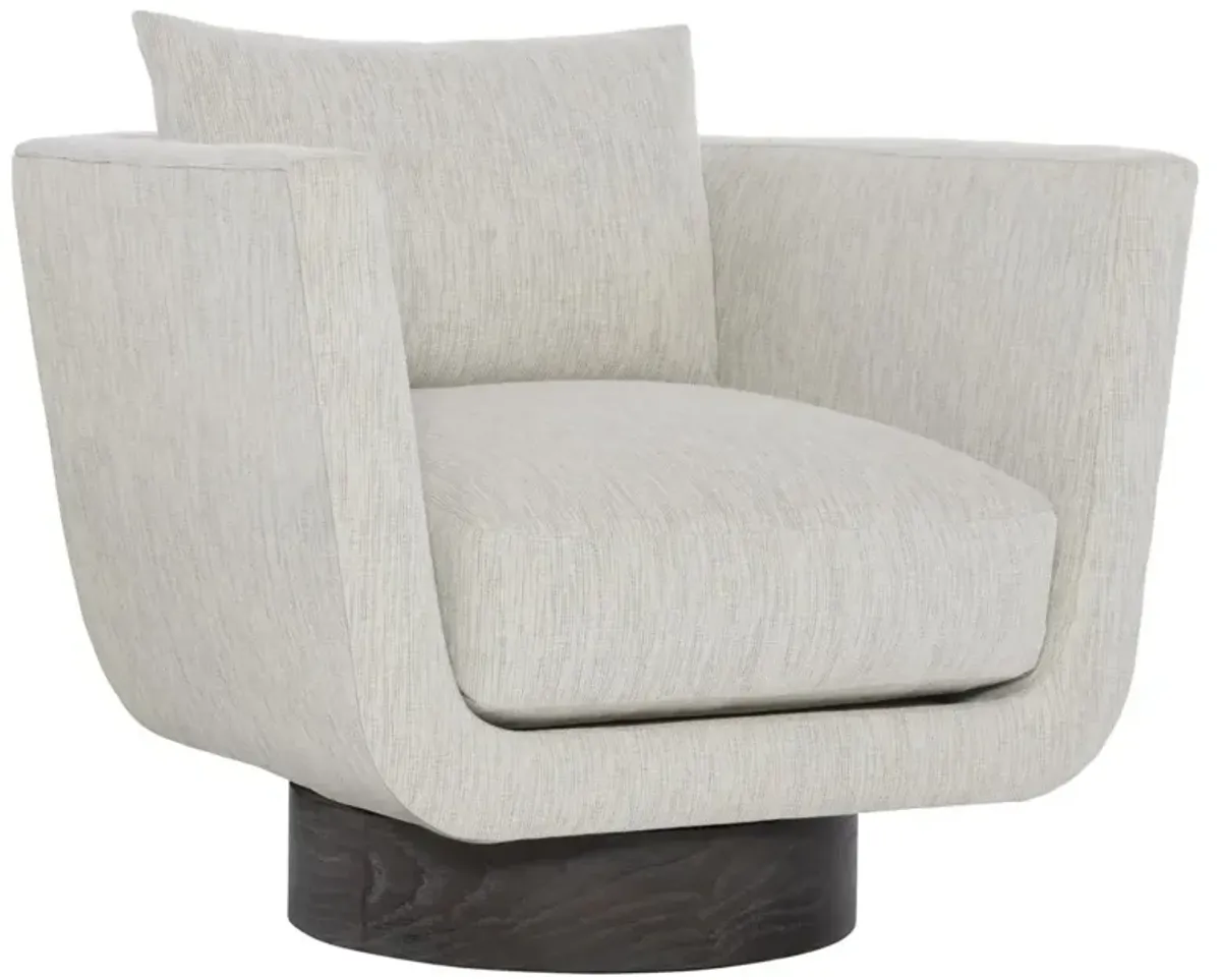 Bernhardt Gemma Fabric Swivel Chair