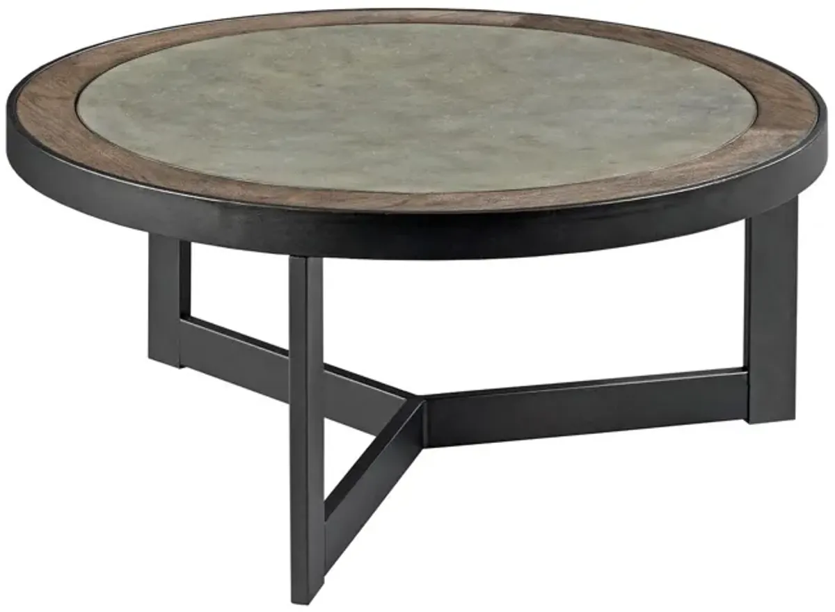 Hammary Graystone-Hamilton Round Cocktail Table