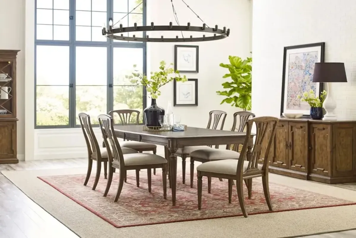 Kincaid Ansley Nichols Cinnamon Rectangular Dining Table