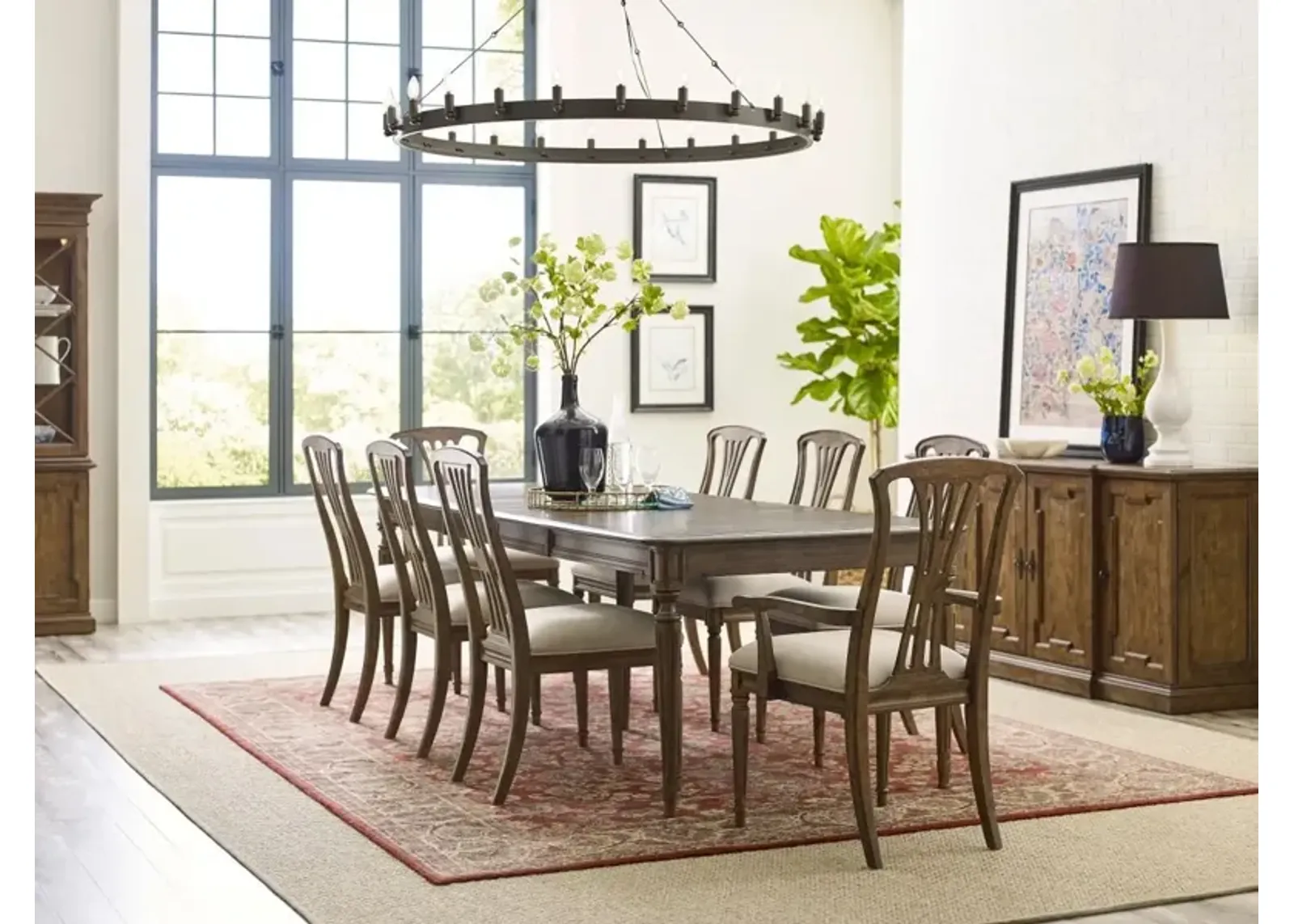 Kincaid Ansley Nichols Cinnamon Rectangular Dining Table