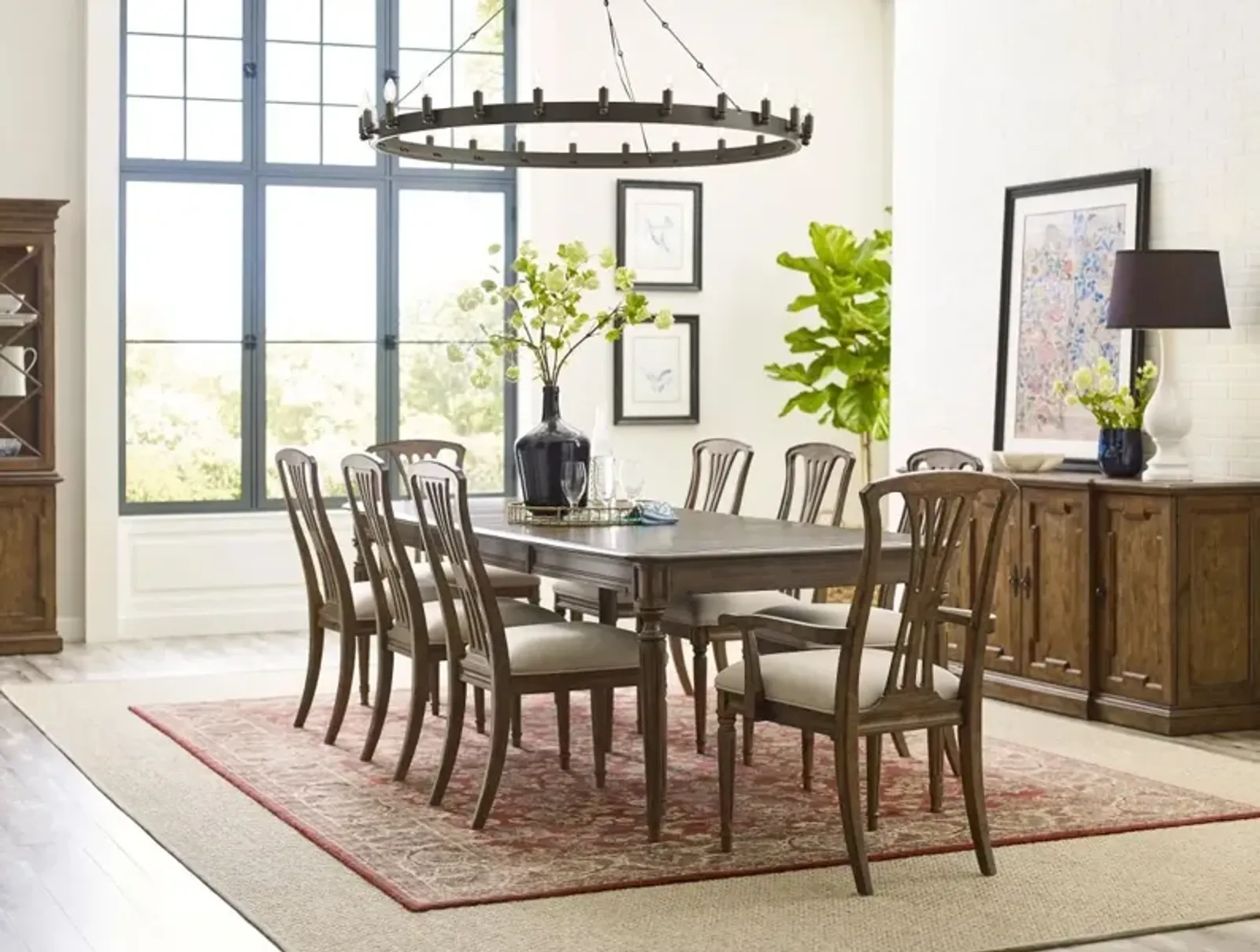 Kincaid Ansley Nichols Cinnamon Rectangular Dining Table