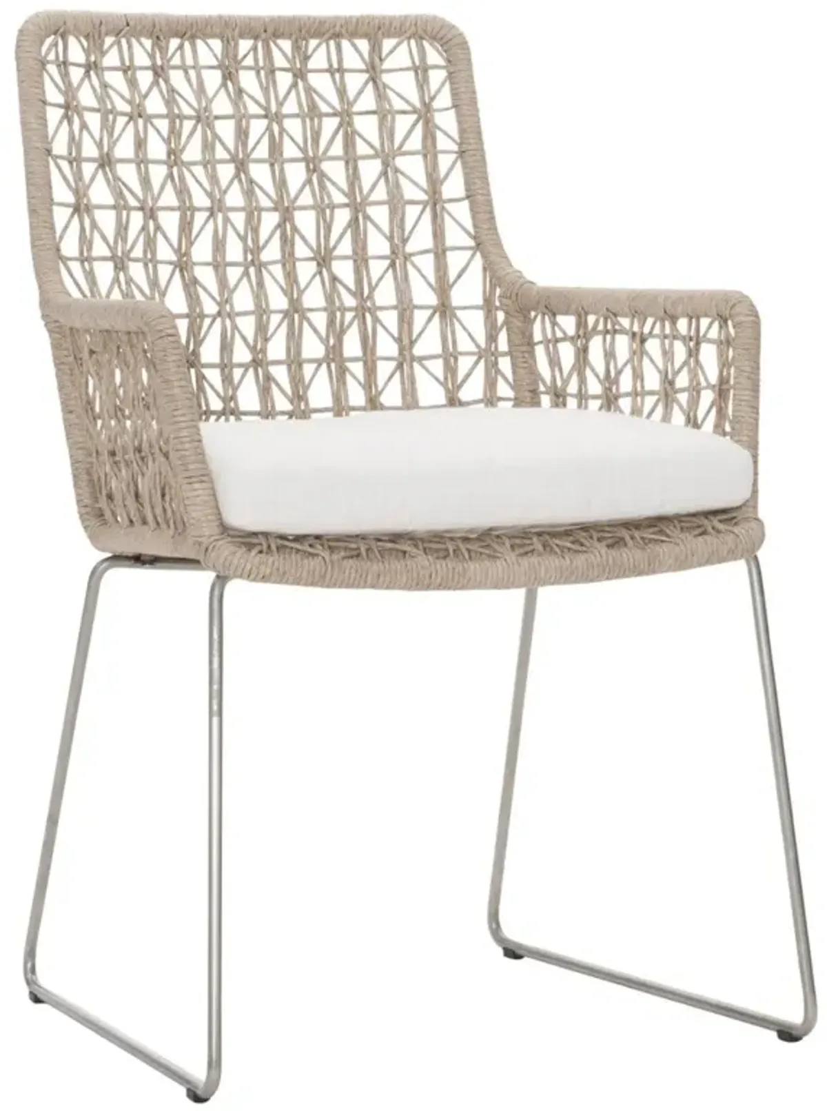 Bernhardt Carmel Outdoor Hazelnut Arm Chair