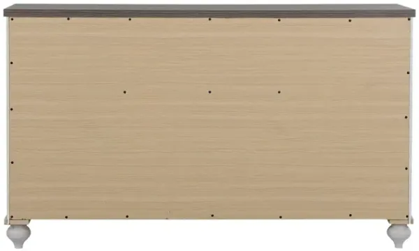 Coaster Stillwood 6-Drawer Dresser Vintage Linen