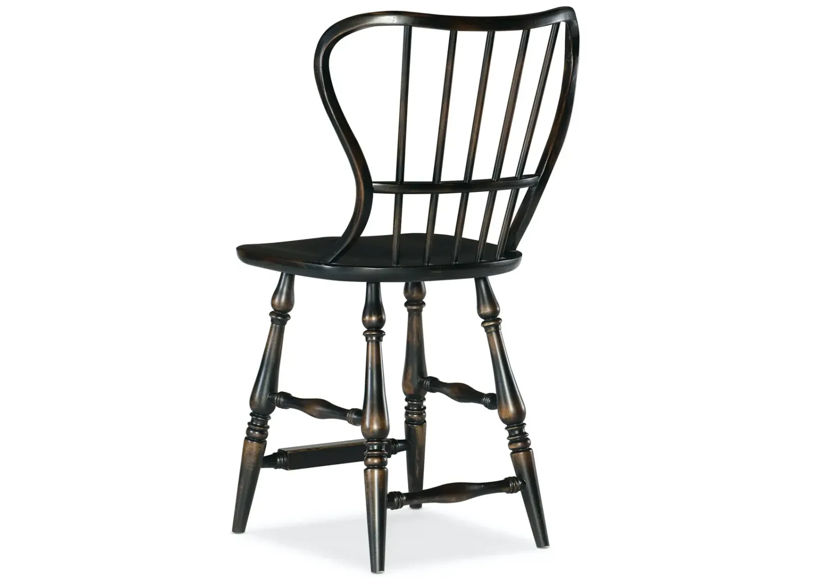 Hooker Furniture Ciao Bella Spindle Back Counter Stool Black