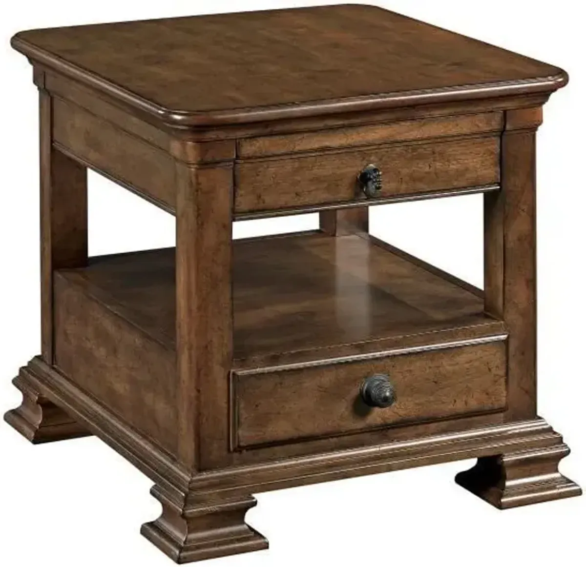 Kincaid Rectangular End Table with Drawer Portolone