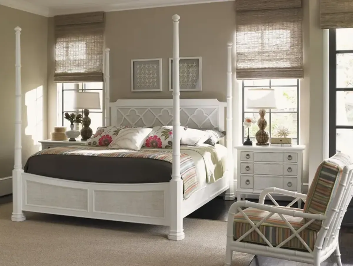 Tommy Bahama Home by Lexington Ivory Key Southampton Poster Bed King