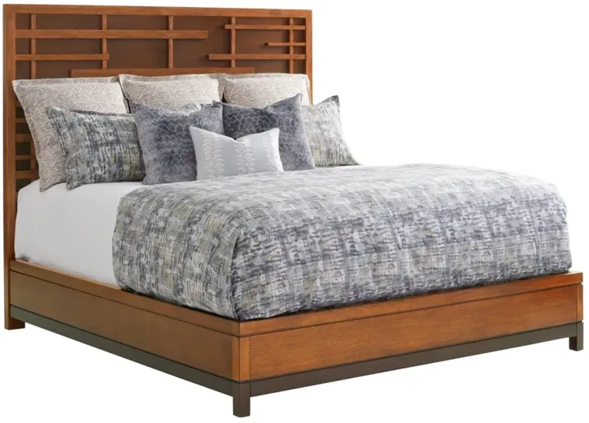 Tommy Bahama Home by Lexington Island Fusion Shanghai Panel Bed King