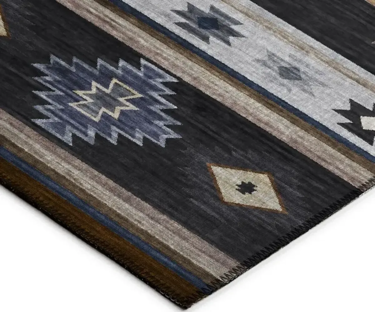 Southwestern-Inspired Geometric Diamond 5'X8' Area Rug