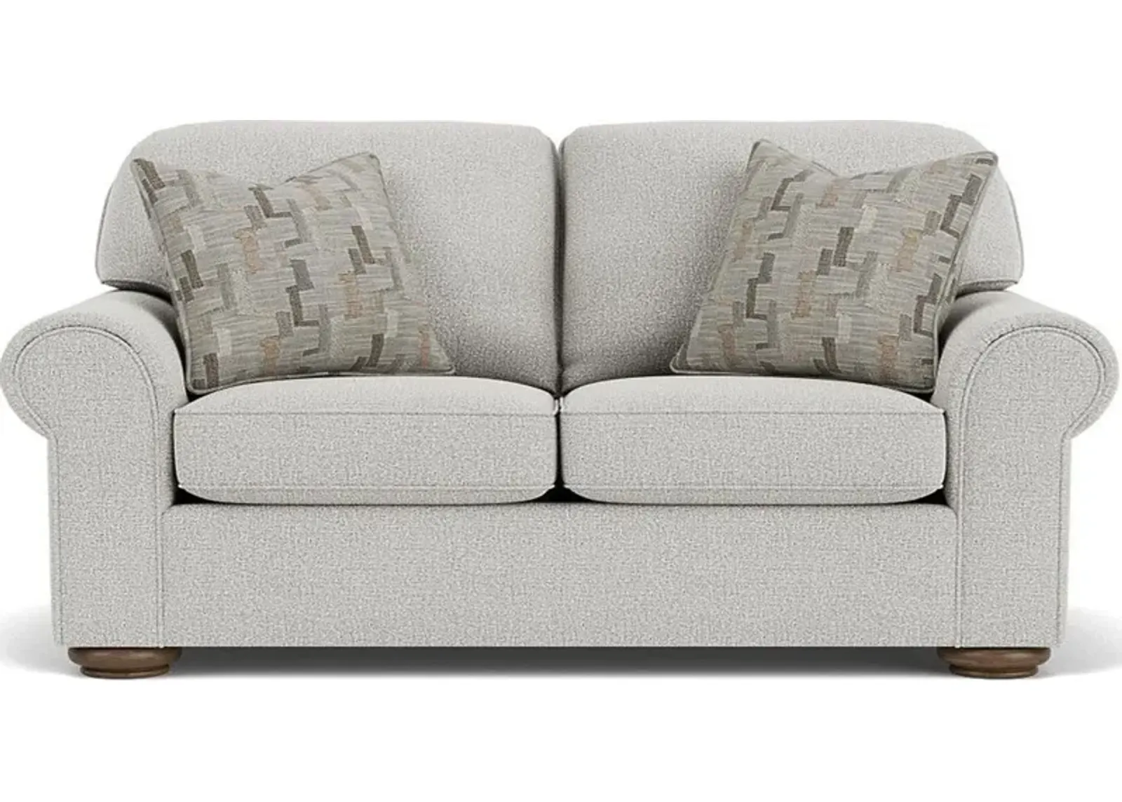 PRESTON SILVER GLACIER LOVESEAT