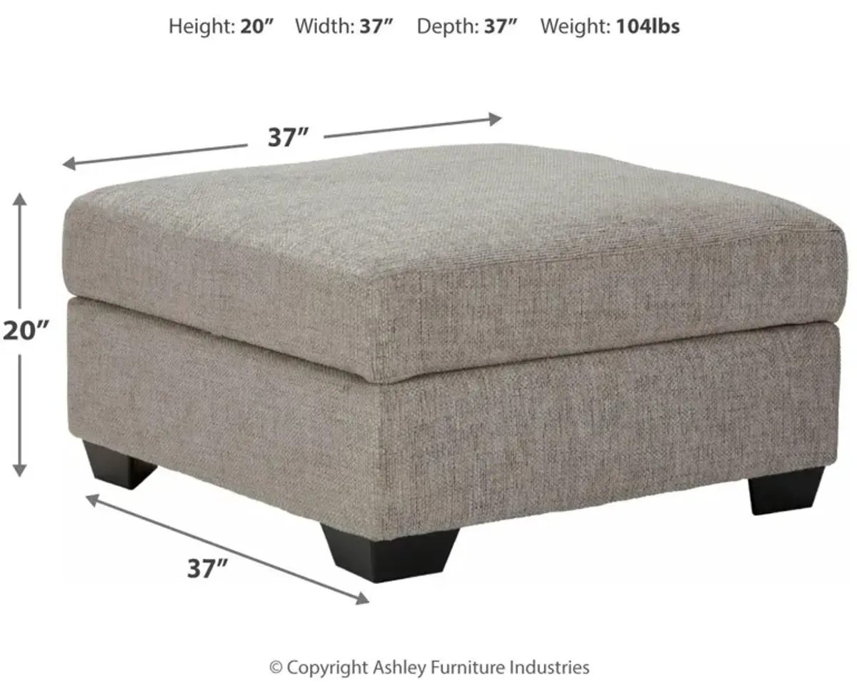 Ashley Megginson with Storm Storage Ottoman