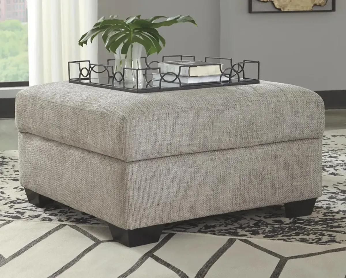 Ashley Megginson with Storm Storage Ottoman