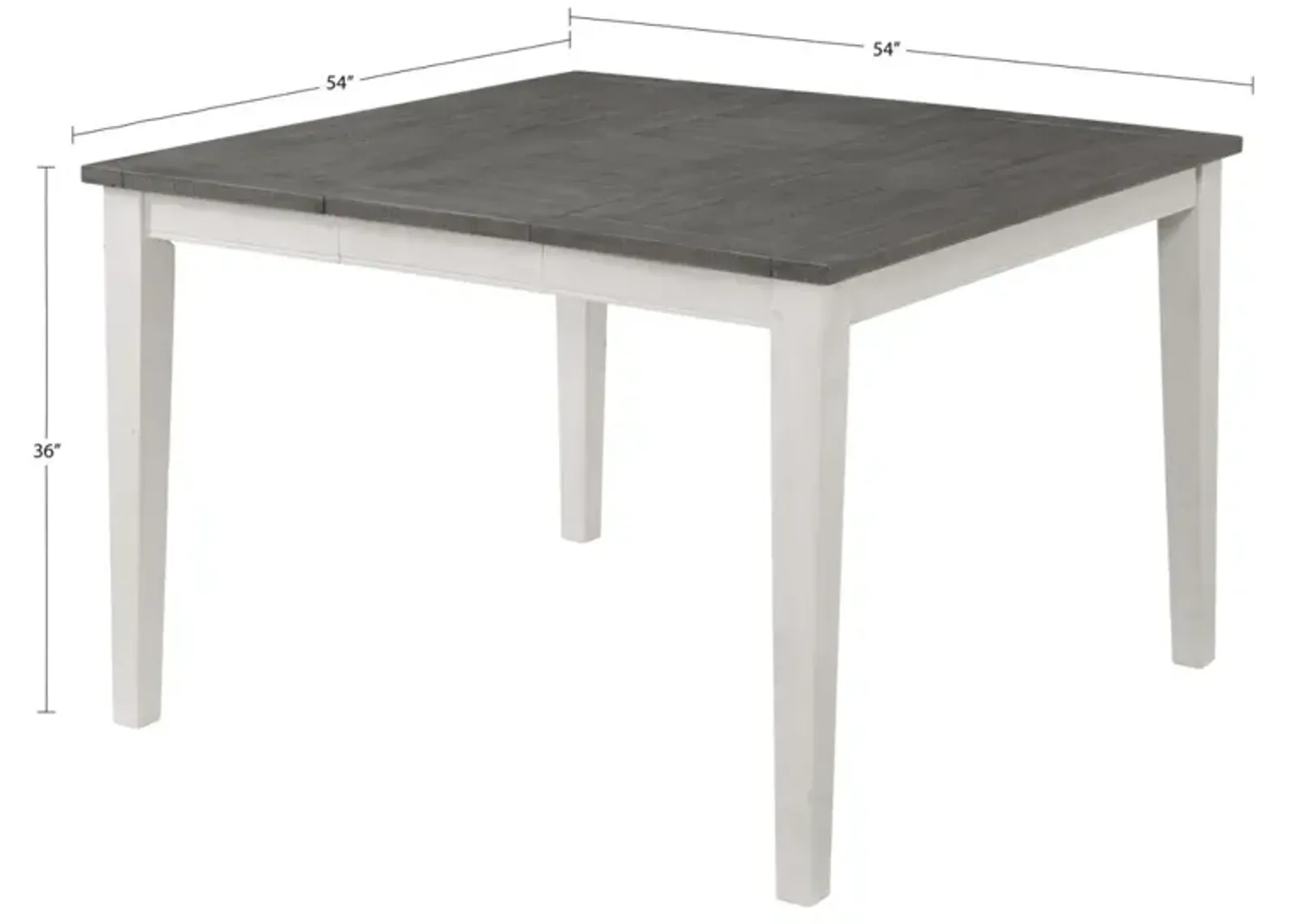 MONTEREY 54 INCH COUNTER HEIGHT TABLE