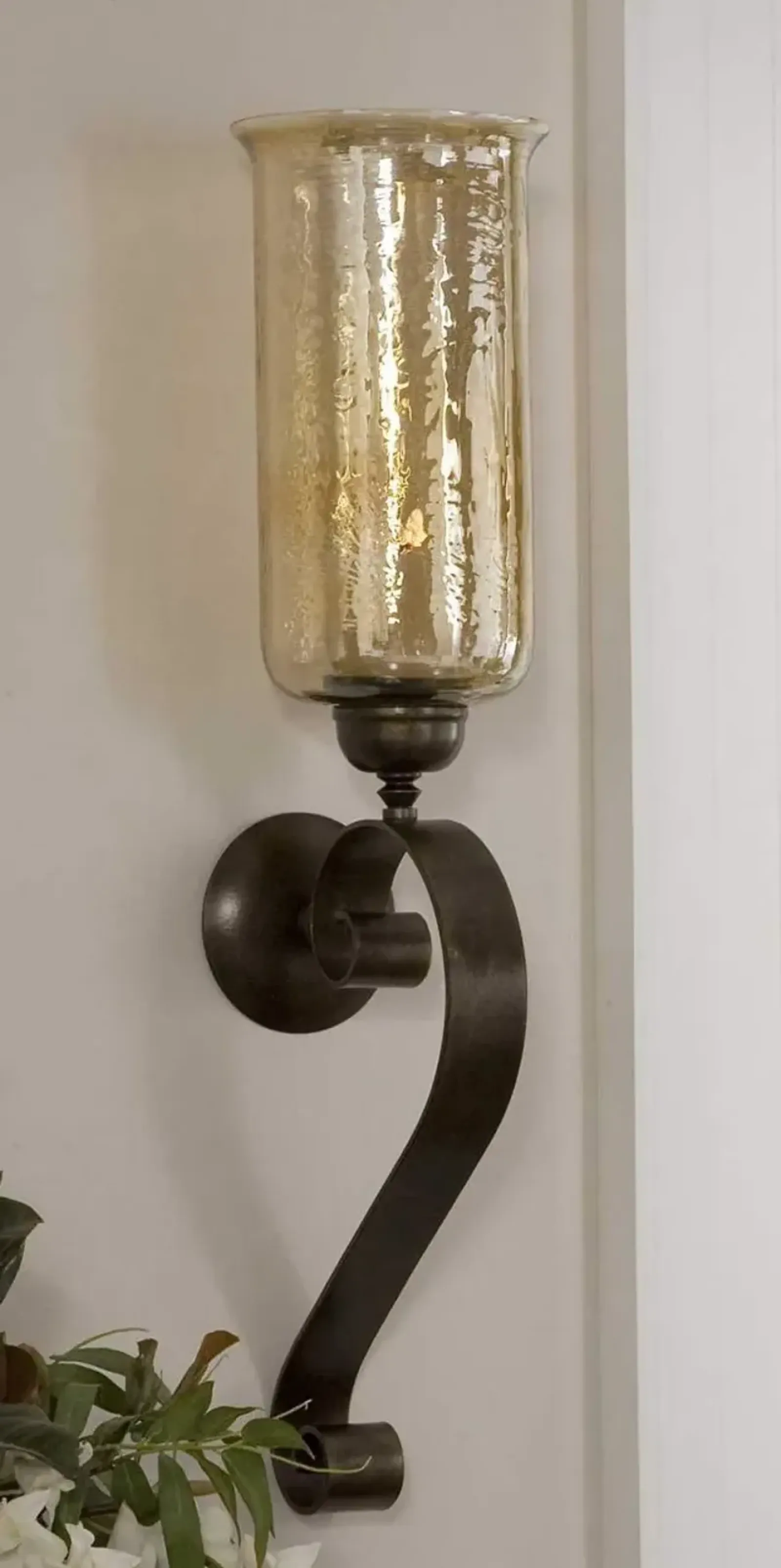 Uttermost Joselyn Antiqued Bronze Candle Sconce