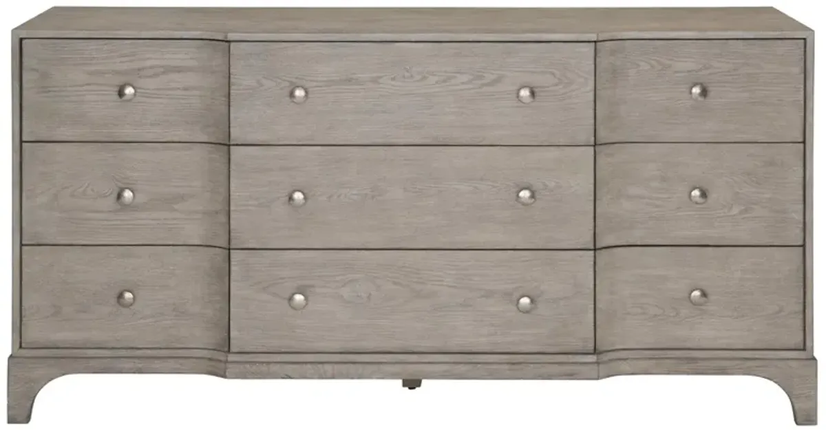 Bernhardt Albion Pewter 9-Drawer Dresser