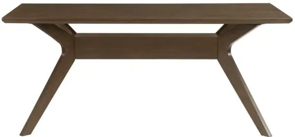 Steve Silver Quinn Chestnut 71-Inch Dining Table