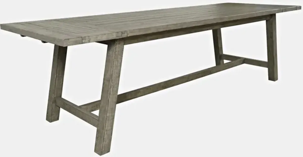 Jofran Telluride Trestle Ext. Counter-Height Table Driftwood