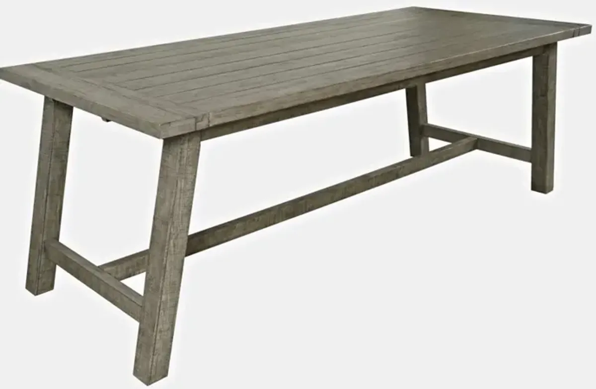 Jofran Telluride Trestle Ext. Counter-Height Table Driftwood