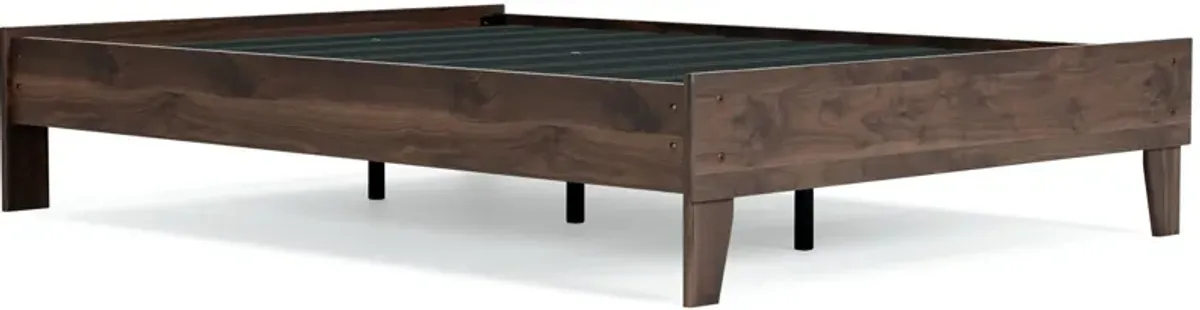 Ashley Calverson Mocha Full Platform Bed