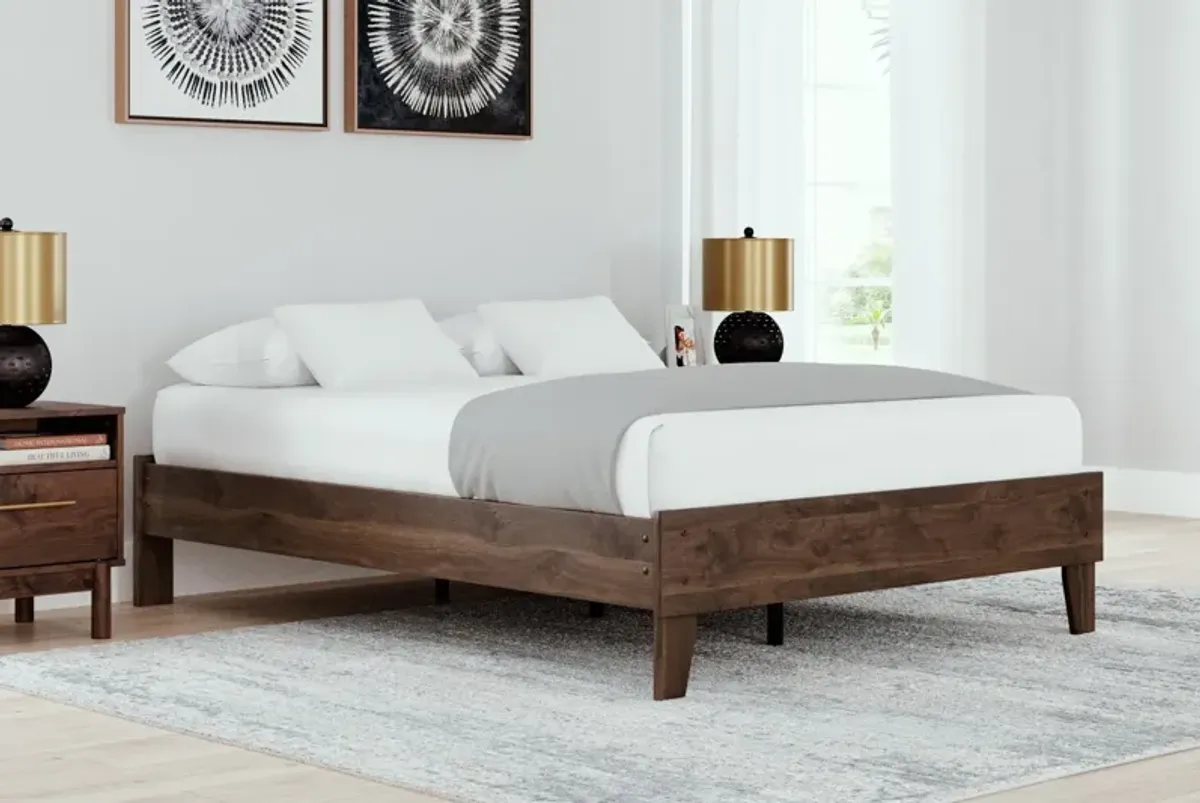 Ashley Calverson Mocha Full Platform Bed