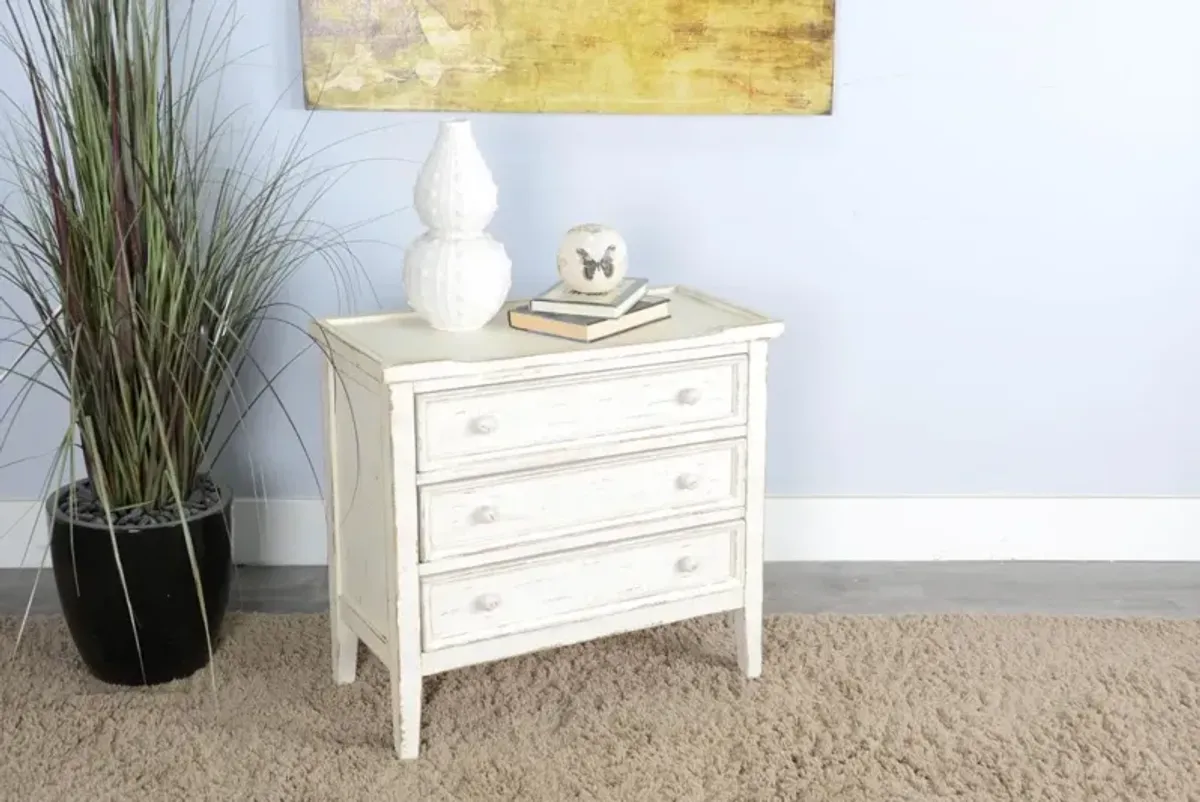 MARINA WHITE SAND 26 INCH END TABLE