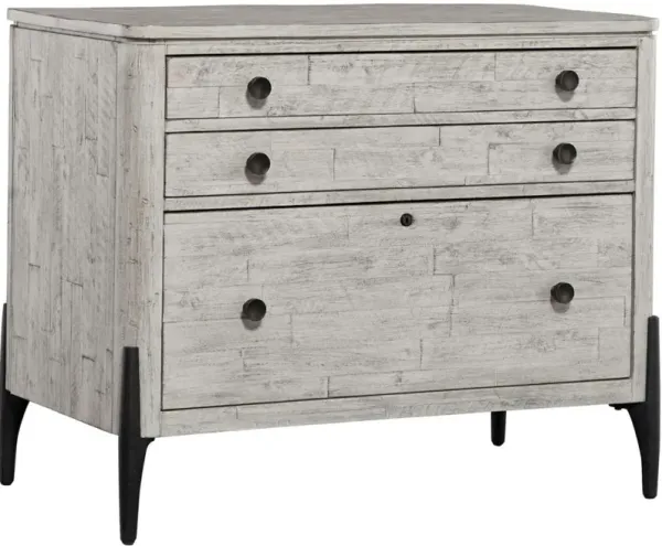 Aspenhome Zane Grey Workstation/Combo File Office Cabinet