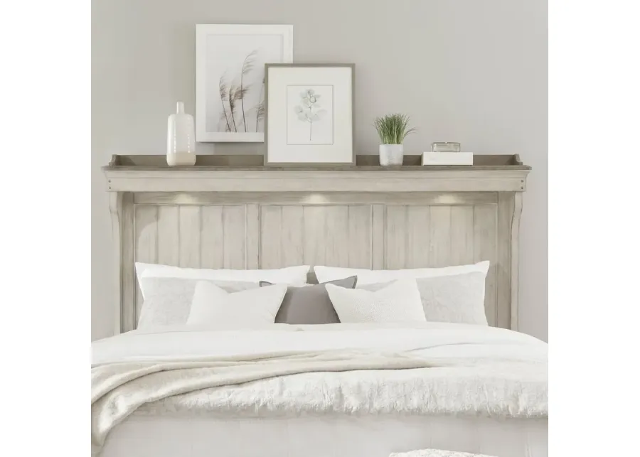 QUEEN MANTEL HEADBOARD - IVY HOLLOW