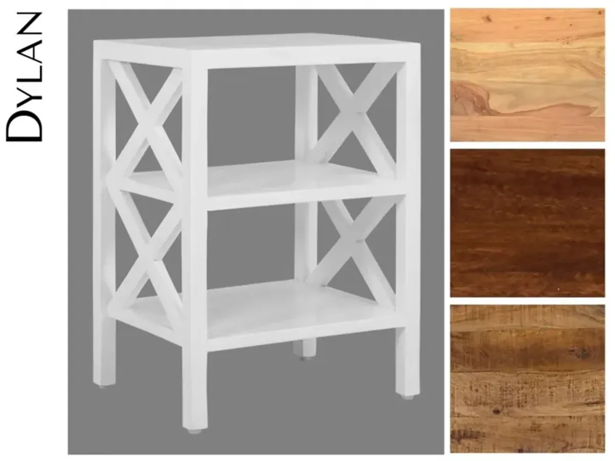 Jofran Dylan X Side Accent Table Natural