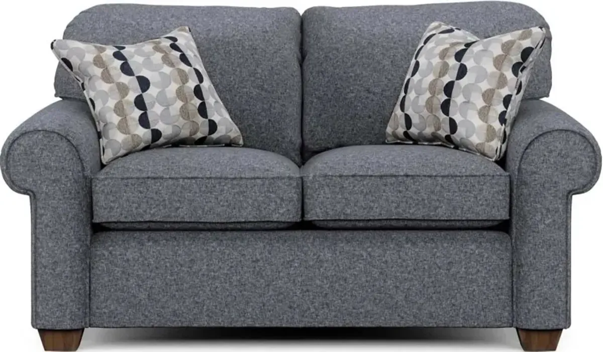 Flexsteel South Haven Indigo Loveseat