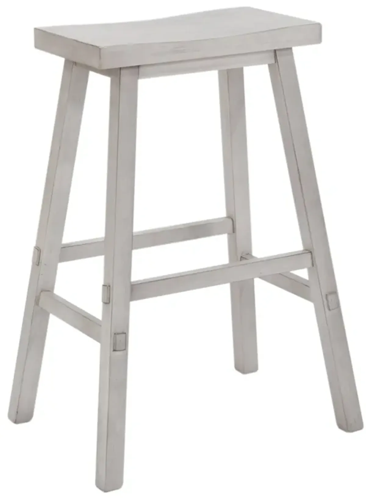 Liberty Furniture Creations Sawhorse White 30 Inch Bar Stool