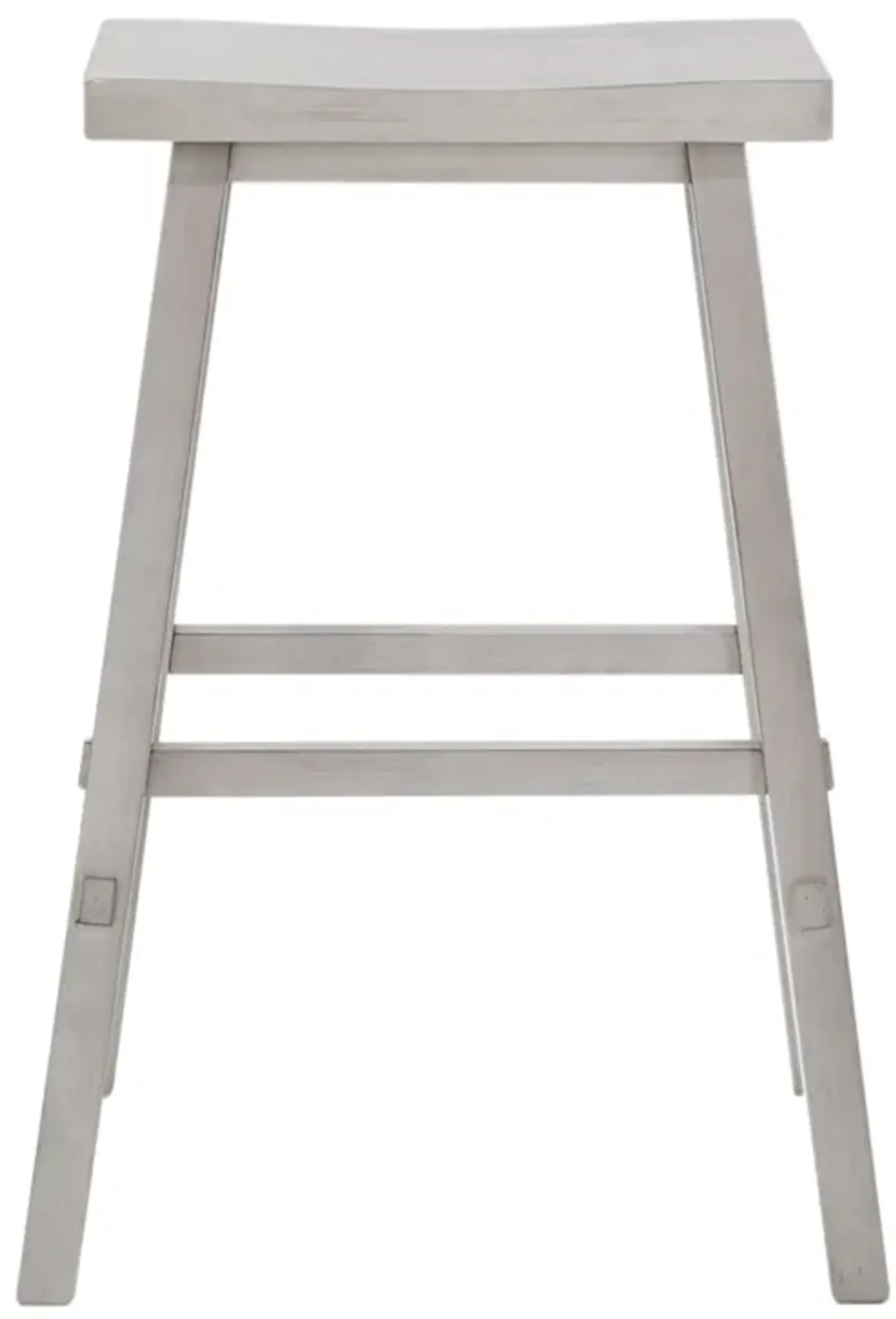 Liberty Furniture Creations Sawhorse White 30 Inch Bar Stool