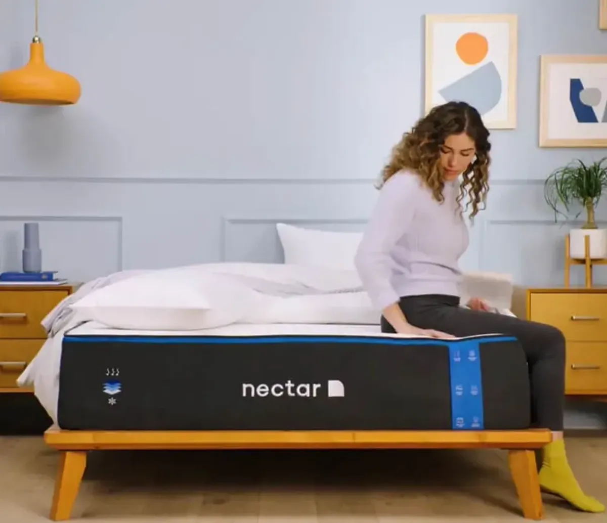 Nectar Classic Memory Foam Medium Firm King Mattress in a Box