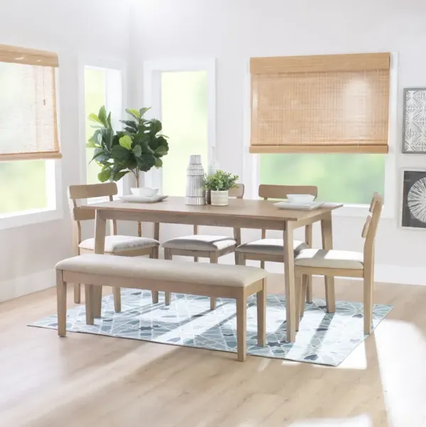 Powell Drury 6-Piece Dining Set