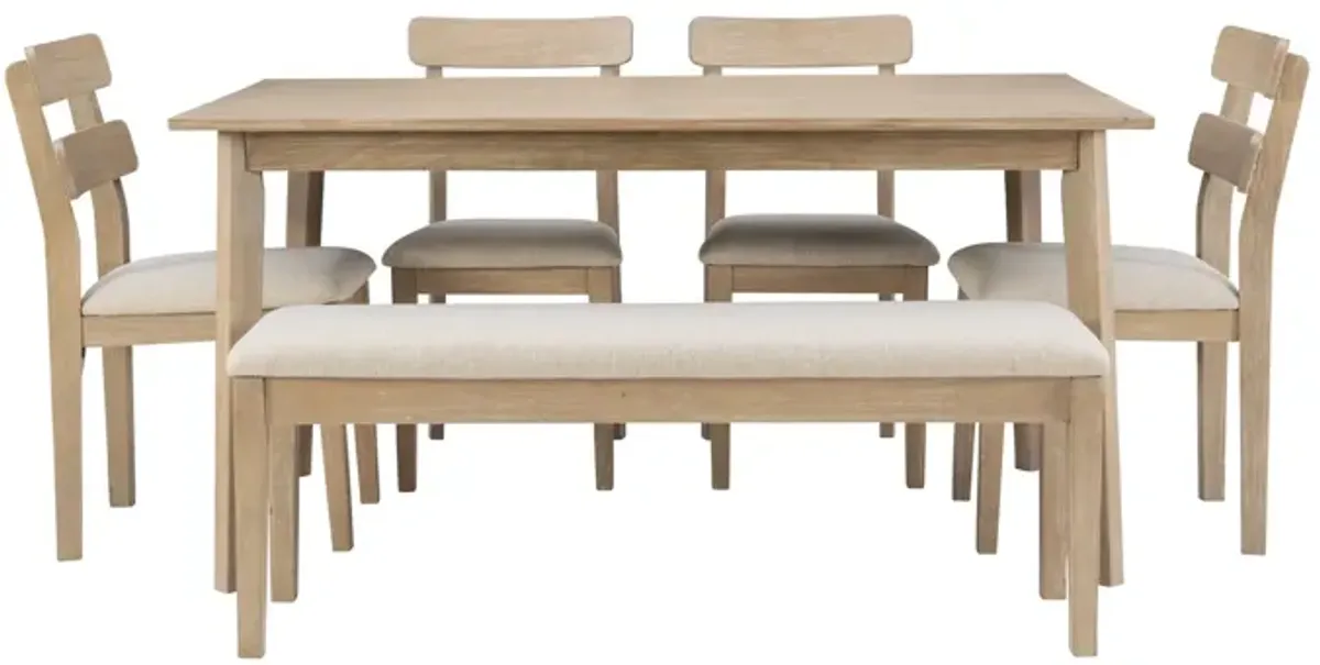 Powell Drury 6-Piece Dining Set