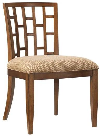 OCEAN CLUB LANAI SIDE CHAIR - BALI BROWN