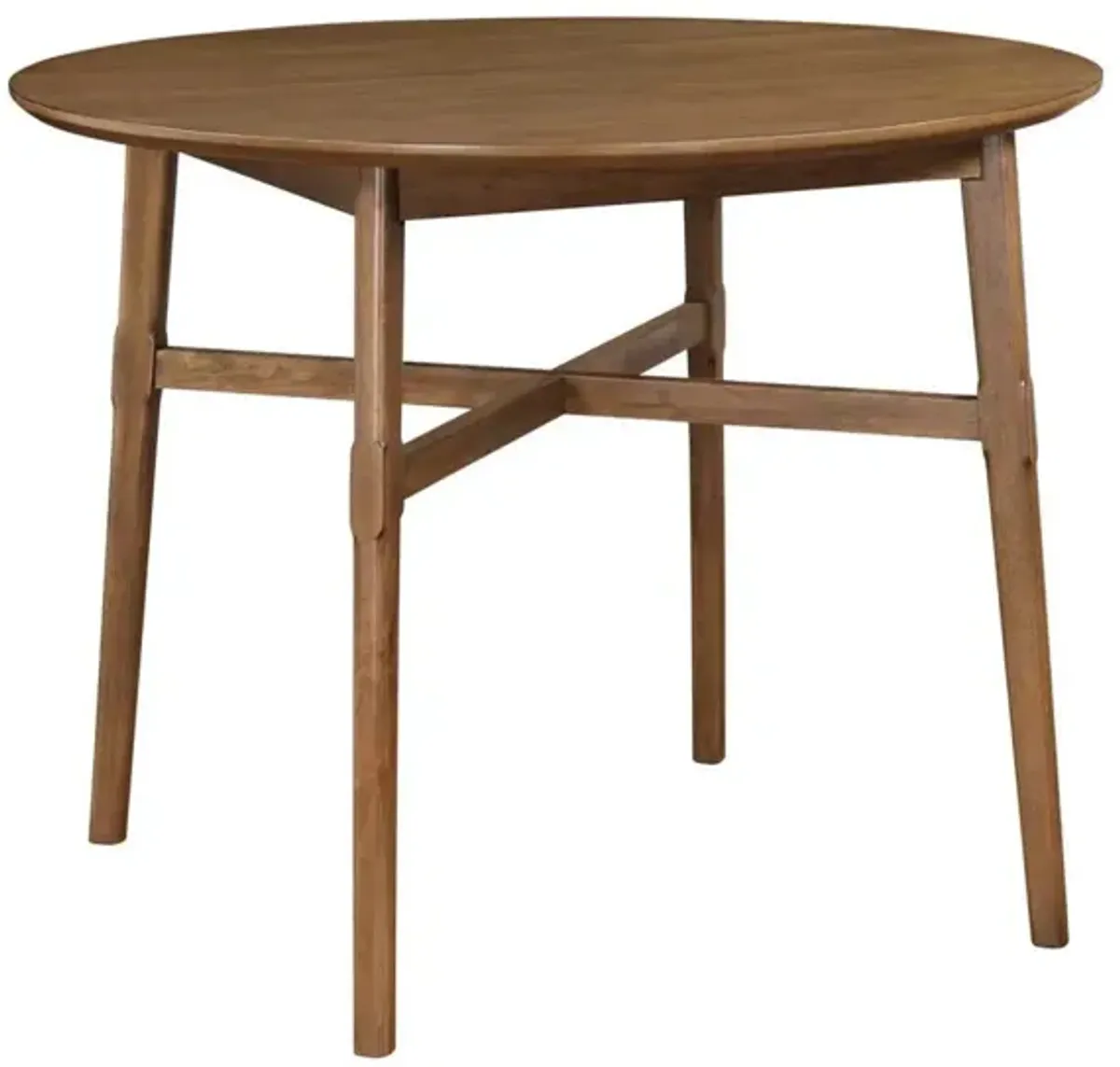 Steve Silver Oslo Pecan 46-Inch Round Counter-Height Table