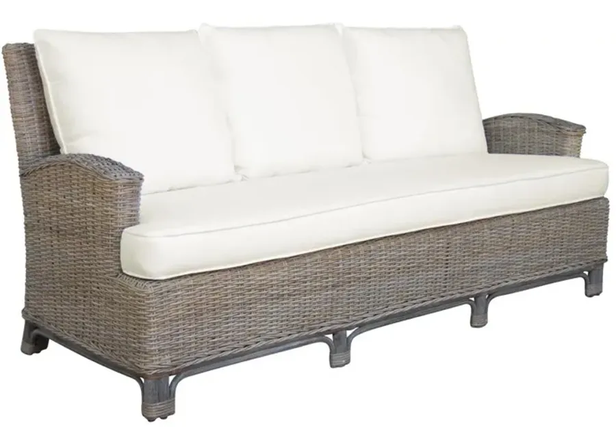 PANAMA JACK EXUMA SOFA W/INDOOR BEIGE FABRIC