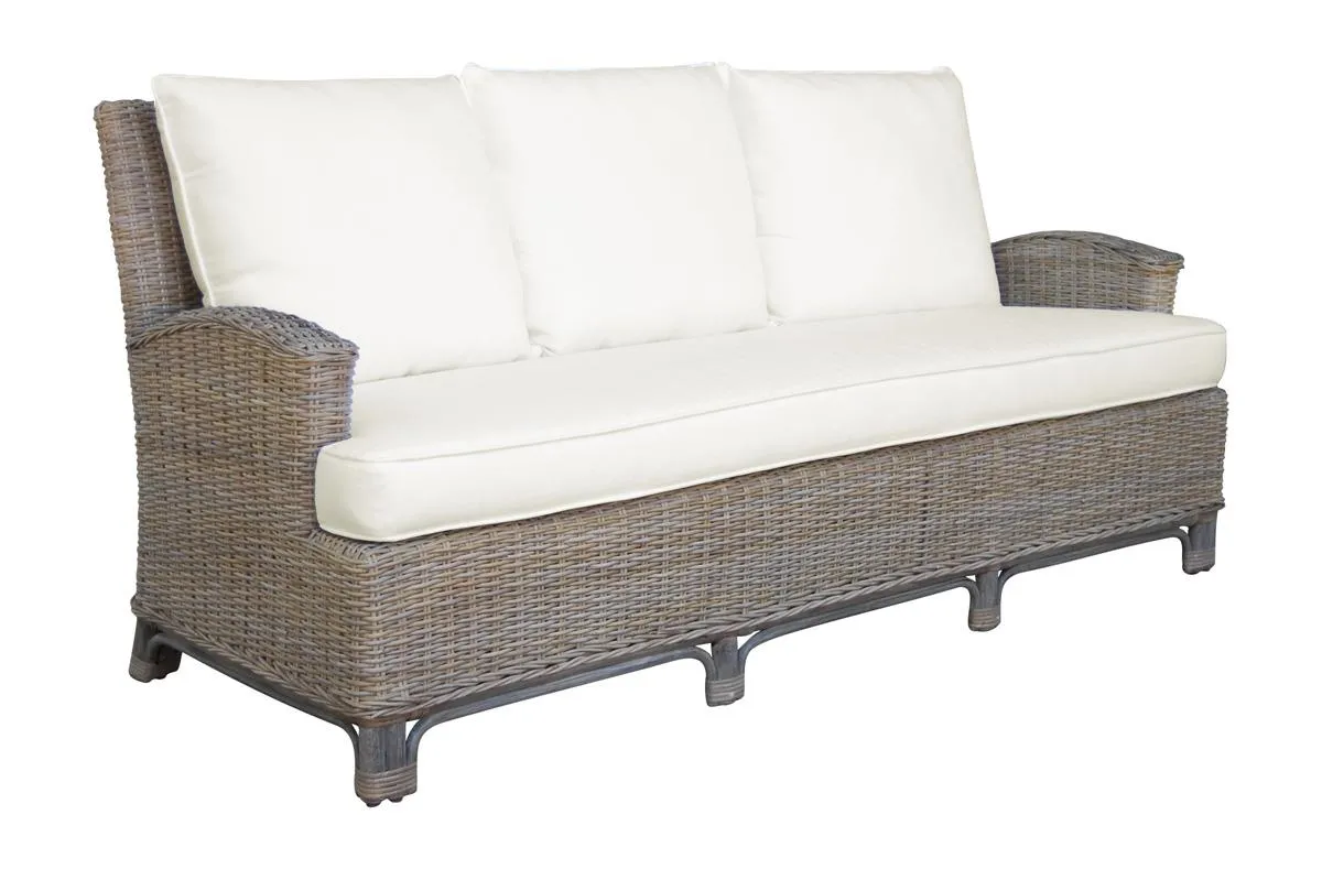 PANAMA JACK EXUMA SOFA W/INDOOR BEIGE FABRIC