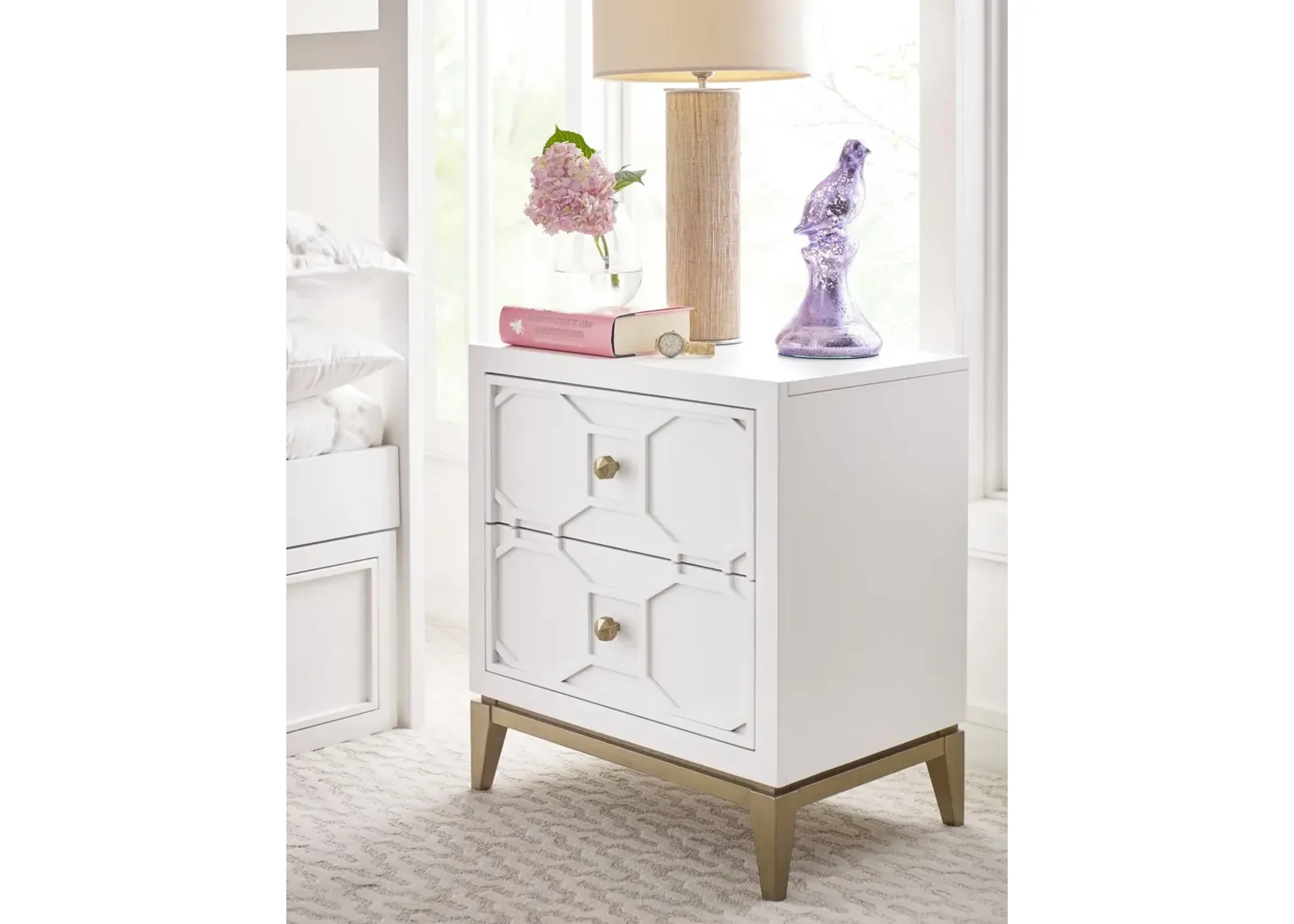 Legacy Classic Chelsea by Rachael Ray Nightstand with Lattice