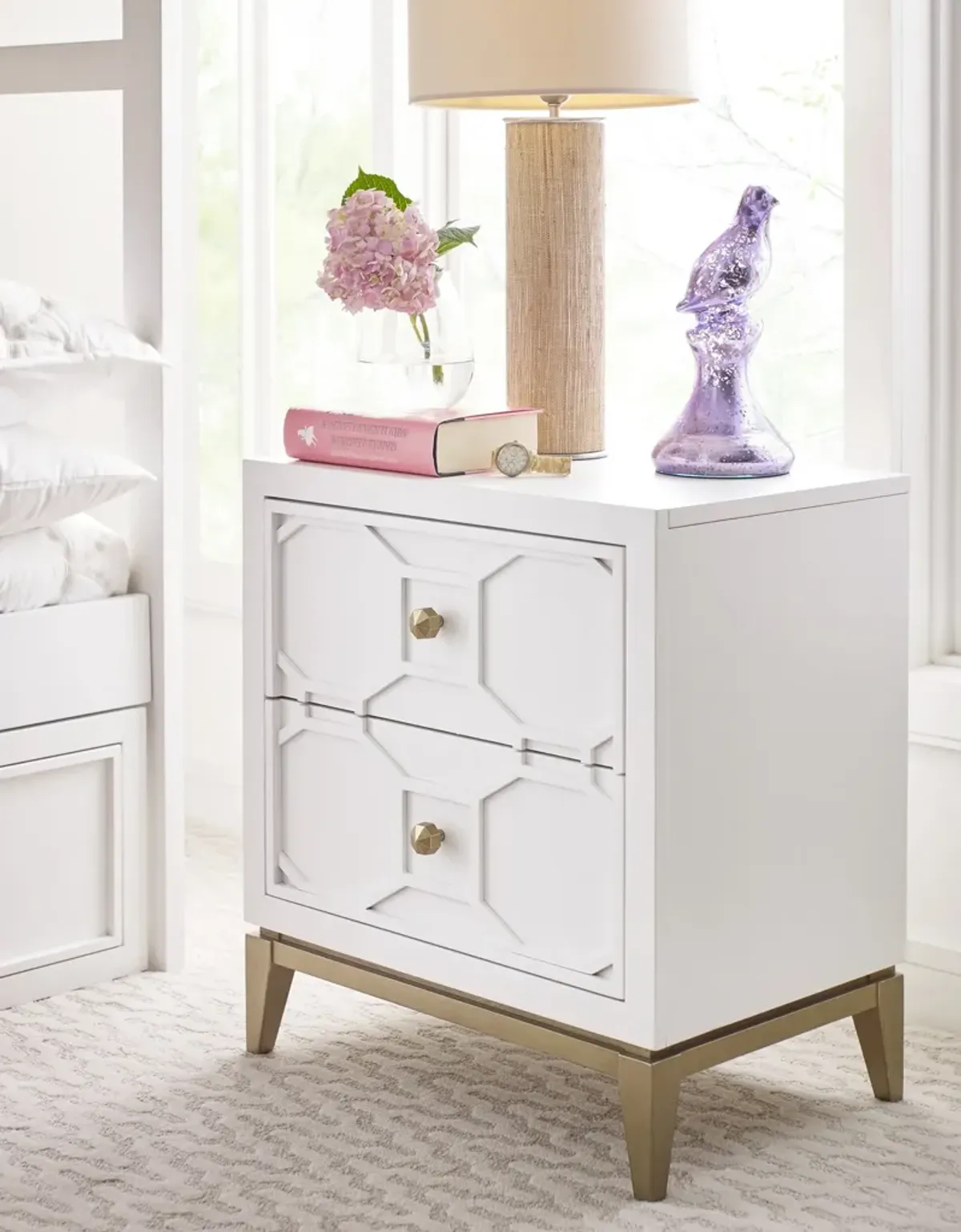 Legacy Classic Chelsea by Rachael Ray Nightstand with Lattice