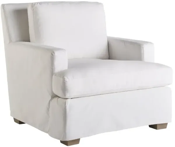 MALIBU EASY STREET SNOW SLIPCOVER CHAIR