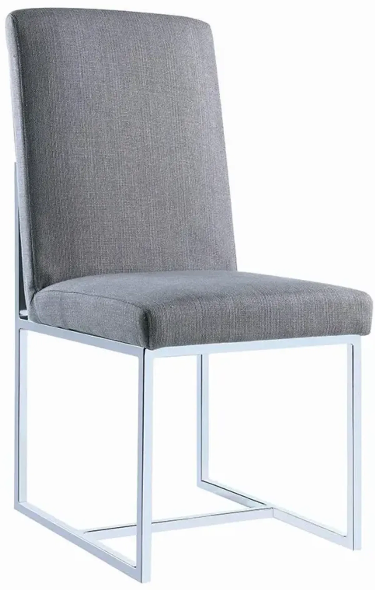 Coaster Mackinnon Upholstered Dining Side Chair Grey