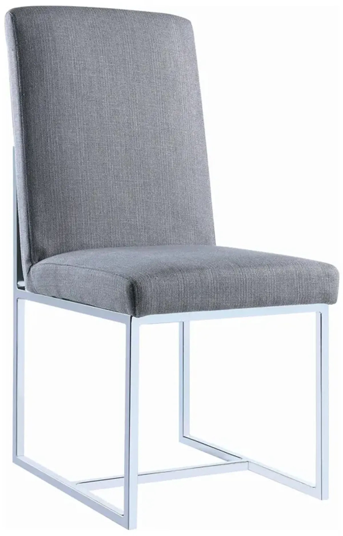 Coaster Mackinnon Upholstered Dining Side Chair Grey