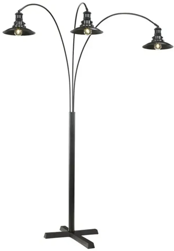 Ashley Sheriel Floor Lamp Black Signature Design