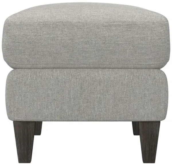 Bernhardt Isabella Portobello Fabric Ottoman