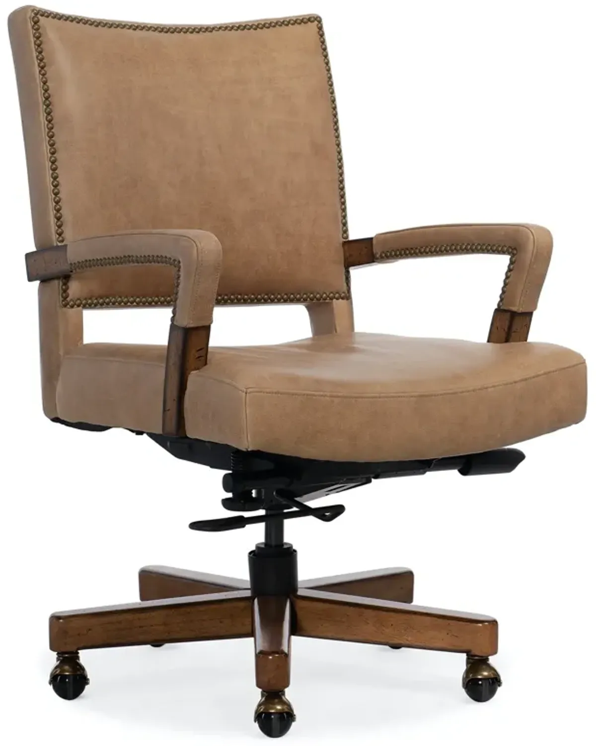 Hooker Furniture Chace Executive Swivel Tilt Leather Office Chair