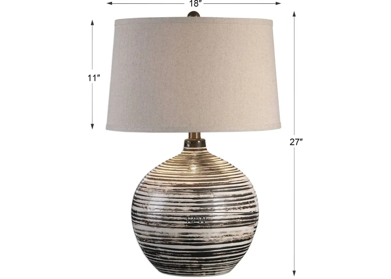 Uttermost Bloxom Table Lamp