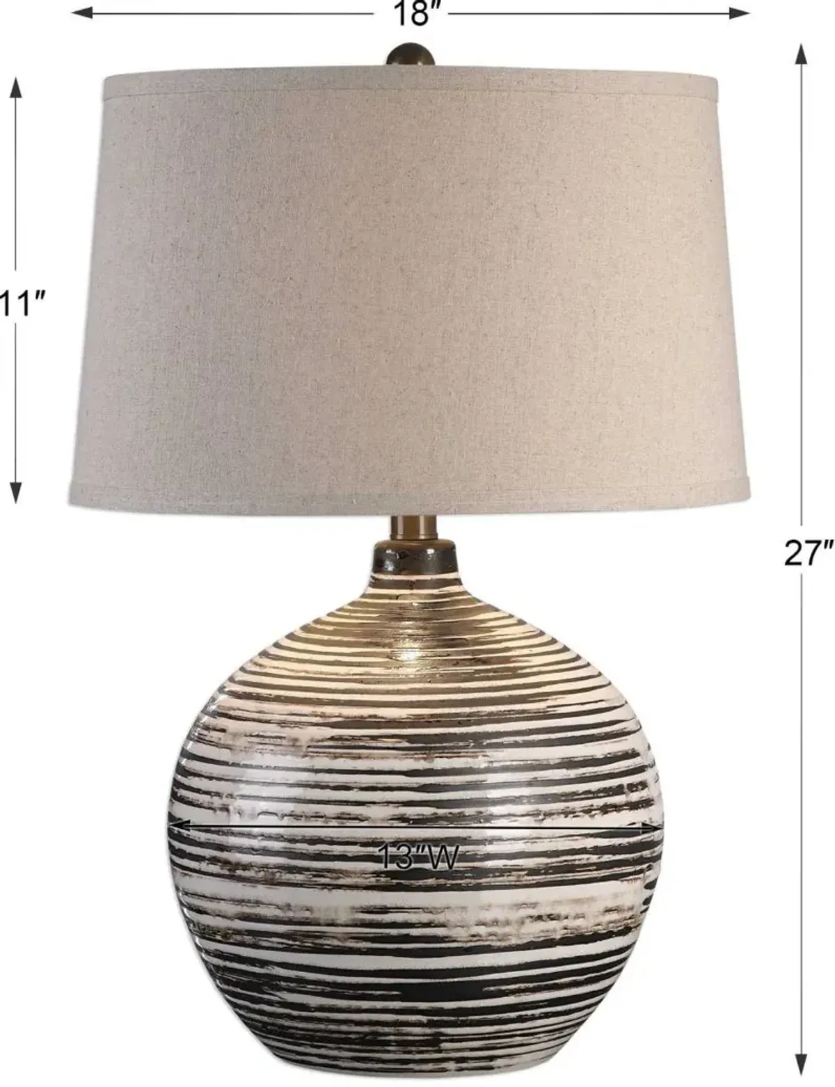 Uttermost Bloxom Table Lamp